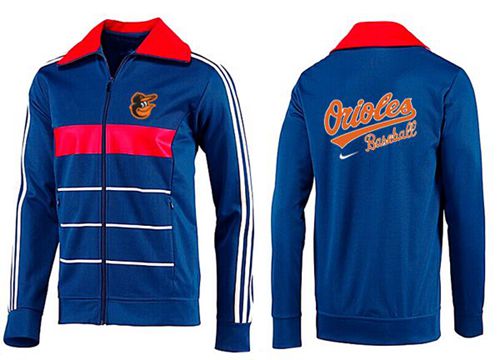 MLB Baltimore Orioles Zip Jacket Blue_2