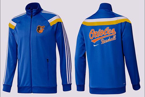 MLB Baltimore Orioles Zip Jacket Blue_3