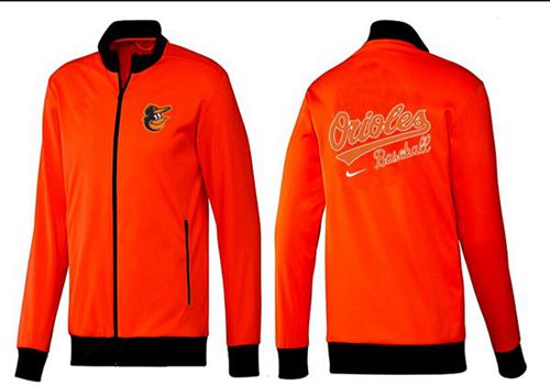 MLB Baltimore Orioles Zip Jacket Orange