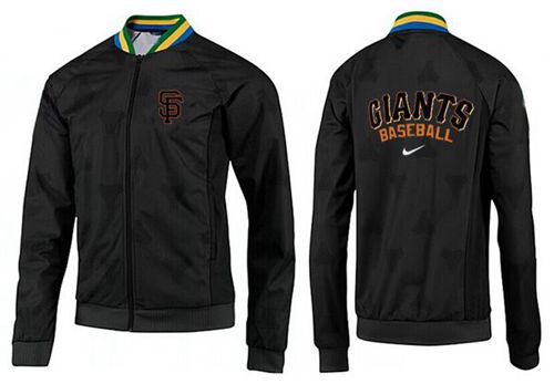 MLB San Francisco Giants Zip Jacket Black_1