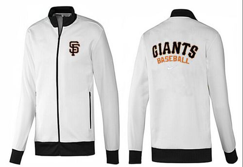 MLB San Francisco Giants Zip Jacket White_1