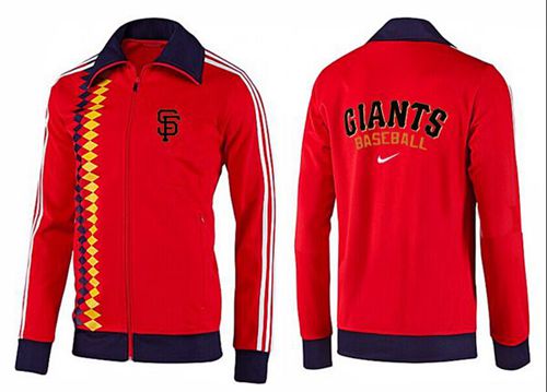 MLB San Francisco Giants Zip Jacket Orange