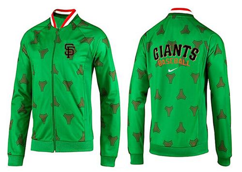 MLB San Francisco Giants Zip Jacket Green