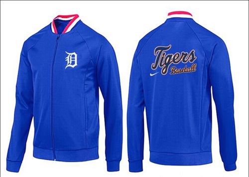 MLB Detroit Tigers Zip Jacket Blue_1