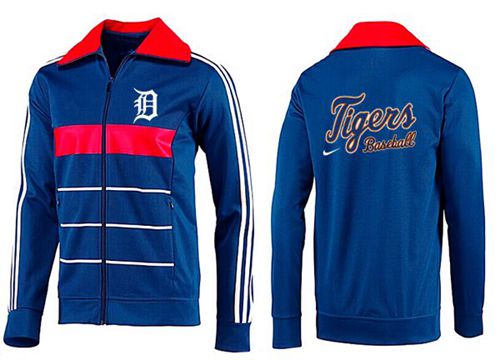 MLB Detroit Tigers Zip Jacket Blue_2