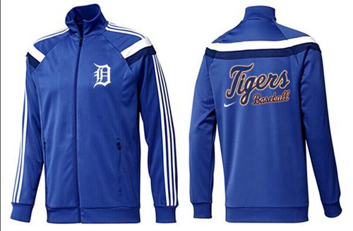 MLB Detroit Tigers Zip Jacket Blue_3