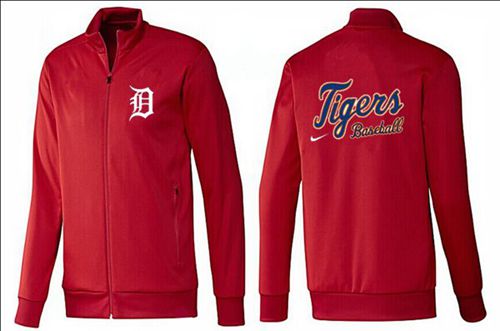 MLB Detroit Tigers Zip Jacket Red