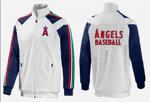 MLB Los Angeles Angels Zip Jacket White_1