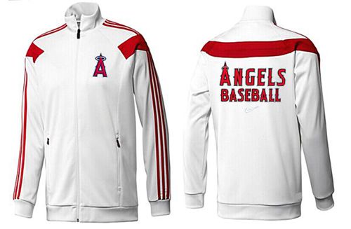 MLB Los Angeles Angels Zip Jacket White_2