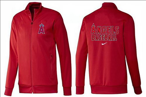 MLB Los Angeles Angels Zip Jacket Red