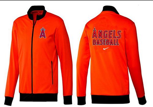 MLB Los Angeles Angels Zip Jacket Orange