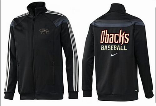 MLB Arizona Diamondbacks Zip Jacket Black_2