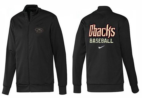 MLB Arizona Diamondbacks Zip Jacket Black_3