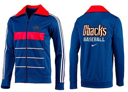 MLB Arizona Diamondbacks Zip Jacket Blue_1