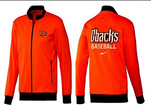 MLB Arizona Diamondbacks Zip Jacket Orange_2