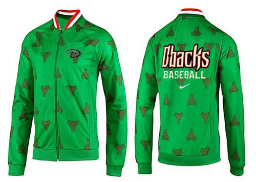 MLB Arizona Diamondbacks Zip Jacket Green