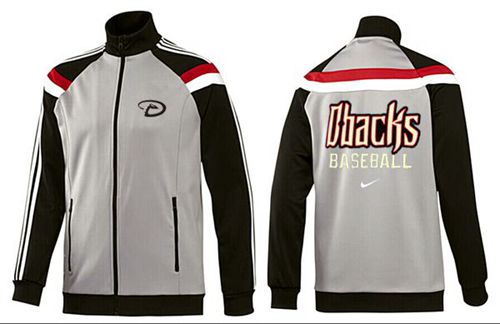 MLB Arizona Diamondbacks Zip Jacket Grey