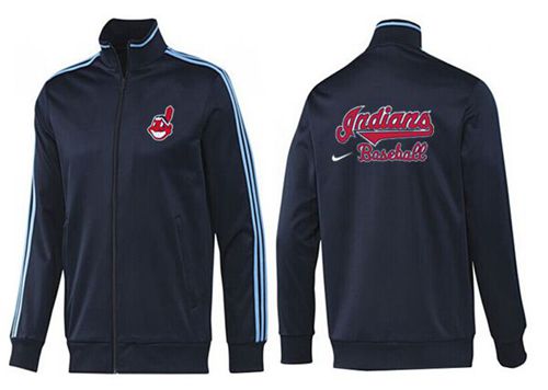 MLB Cleveland Guardians Zip Jacket Dark Blue