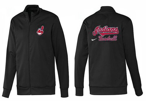 MLB Cleveland Guardians Zip Jacket Black_1