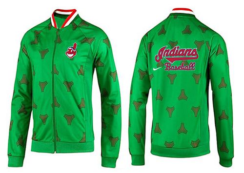 MLB Cleveland Guardians Zip Jacket Green_2