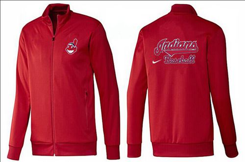 MLB Cleveland Guardians Zip Jacket Red