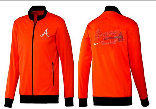 MLB Atlanta Braves Zip Jacket Orange