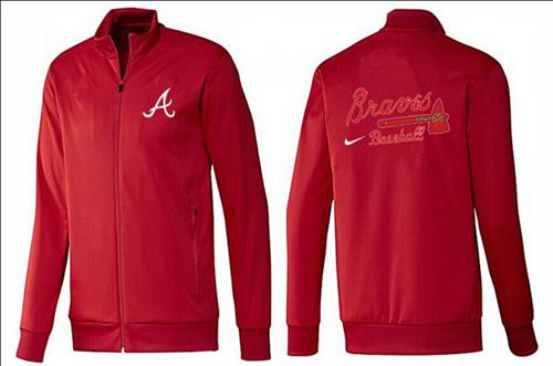 MLB Atlanta Braves Zip Jacket Red