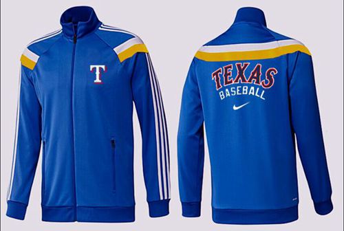 MLB Texas Rangers Zip Jacket Blue_3