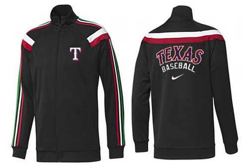 MLB Texas Rangers Zip Jacket Black