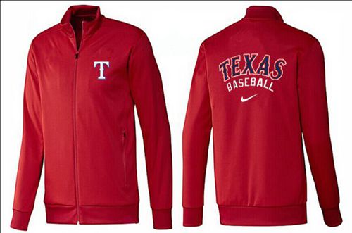 MLB Texas Rangers Zip Jacket Red