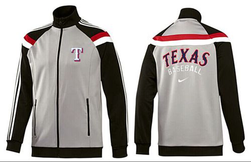 MLB Texas Rangers Zip Jacket Grey