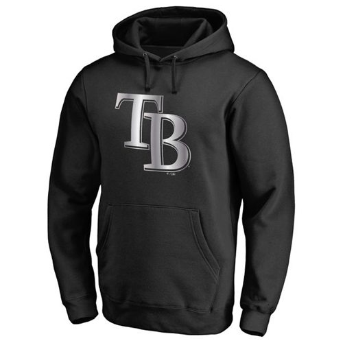 Tampa Bay Rays Platinum Collection Pullover Hoodie Black