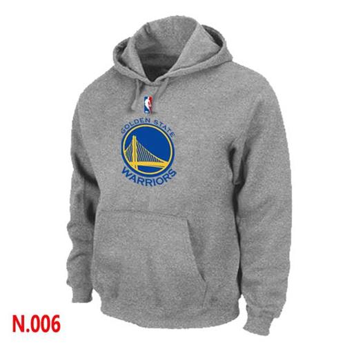 NBA Golden State Warriors Pullover Hoodie Light Grey