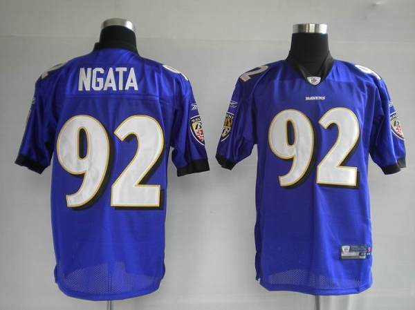 Ravens #92 Haloti Ngata Purple Stitched NFL Jersey