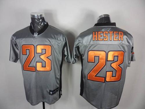 Bears #23 Devin Hester Grey Shadow Stitched NFL Jersey