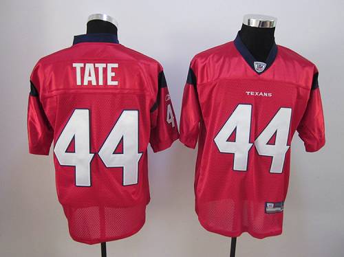 Texans #44 Ben Tate Red Stitched NFL Jersey