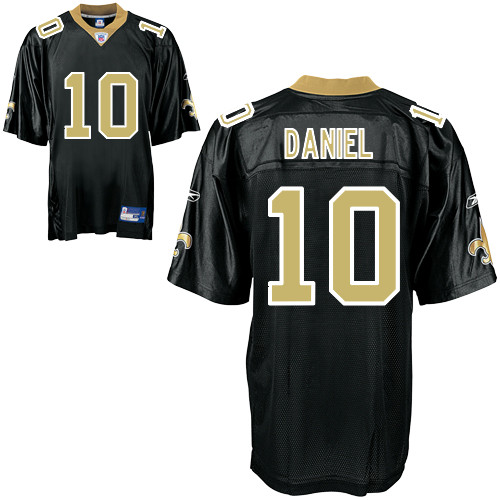 Saints #10 Chase Daniel Black Stitched NFL Jersey