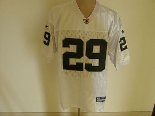 Raiders #29 Michael Bush White Stitched NFL Jersey