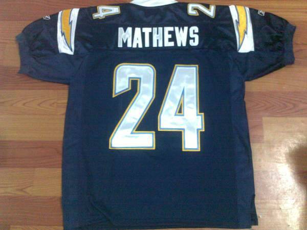 Chargers Ryan Mathews #24 Stitched Dark Blue Jersey