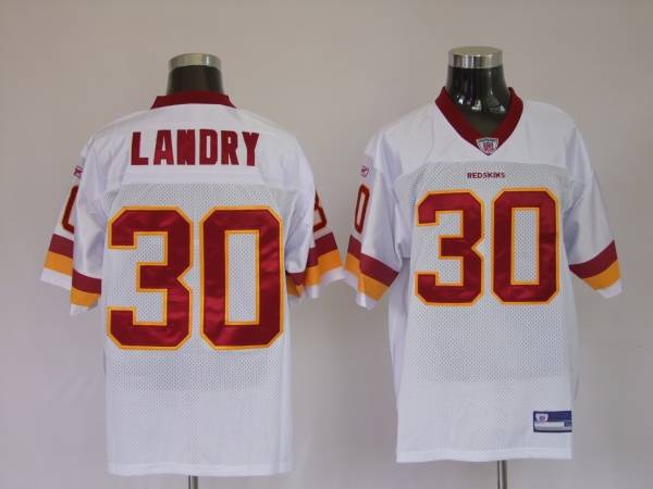 Washington Commanders #30 LaRon Landry Stitched White NFL Jersey