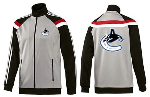 NHL Vancouver Canucks Zip Jackets Grey