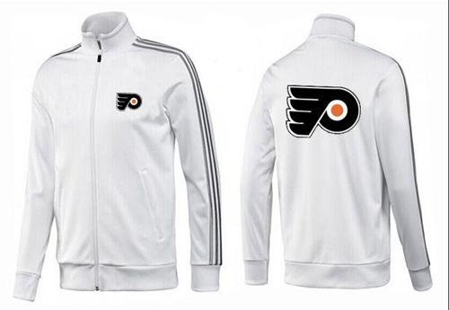 NHL Philadelphia Flyers Zip Jackets White-1