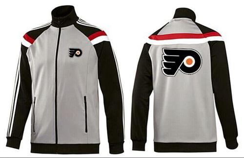 NHL Philadelphia Flyers Zip Jackets Grey