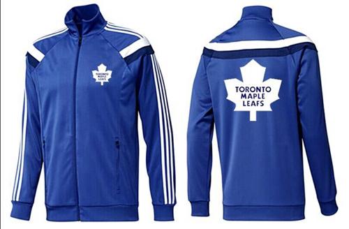 NHL Toronto Maple Leafs Zip Jackets Blue-5