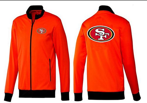 NFL San Francisco 49ers Team Logo Jacket Orange