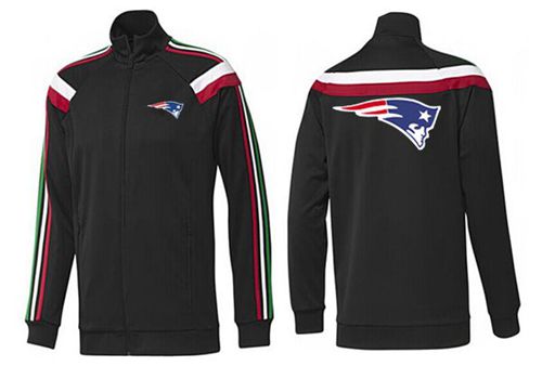 NFL New England Patriots Team Logo Jacket Black