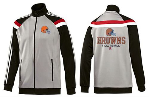 NFL Cleveland Browns Victory Jacket Grey