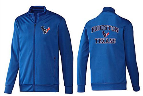 NFL Houston Texans Heart Jacket Blue