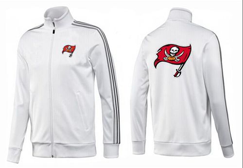 NFL Tampa Bay Buccaneers Team Logo Jacket White_1