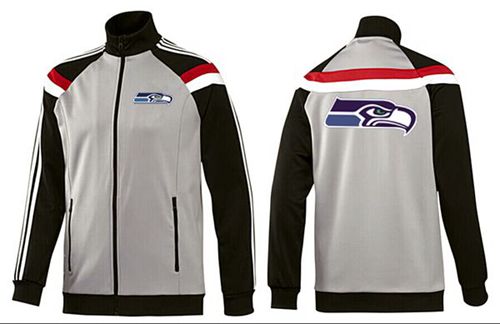 NFL Seattle Seahawks Team Logo Jacket Grey